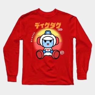 Dig Dug Chibi Long Sleeve T-Shirt